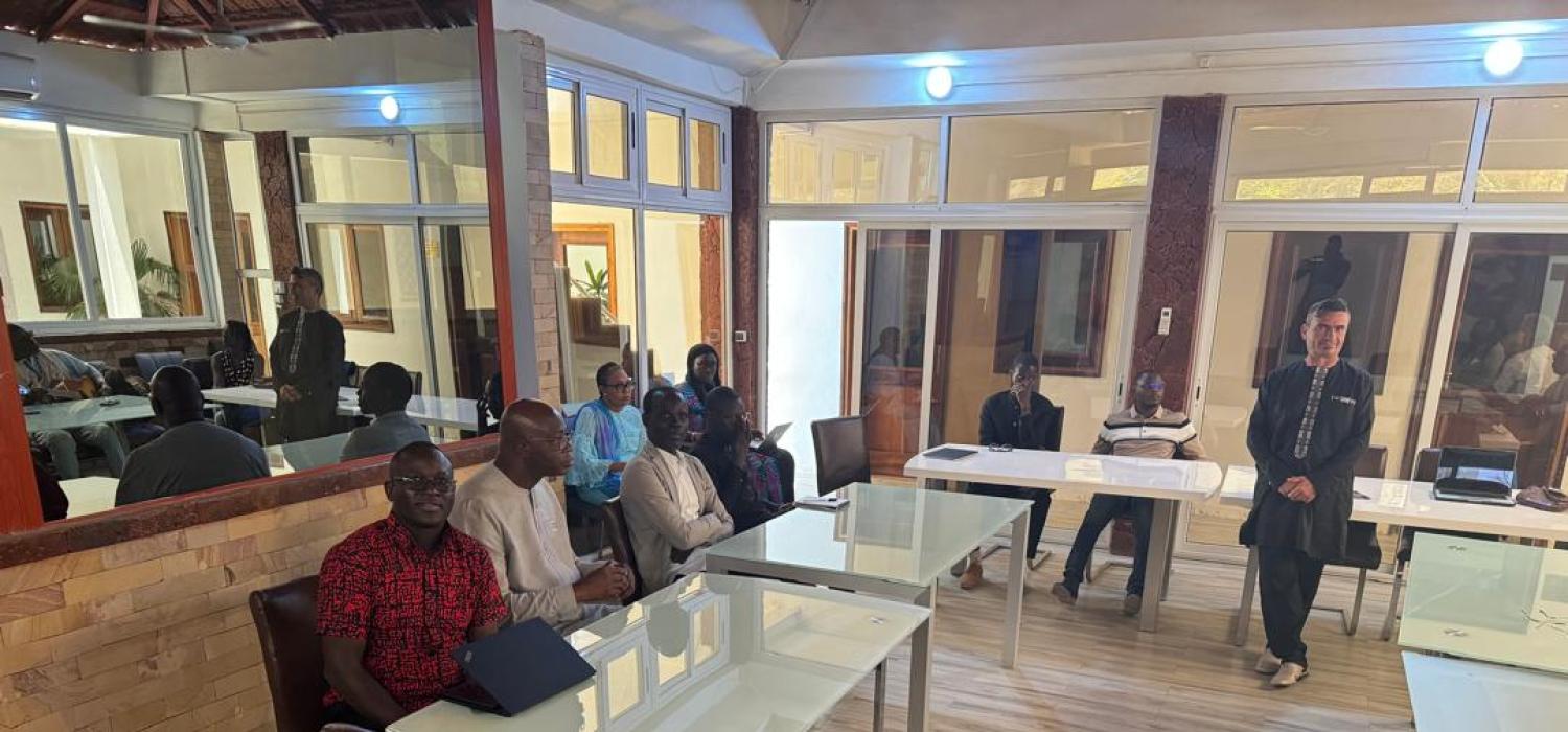 Visite des représentants de l’université italienne de Sicile