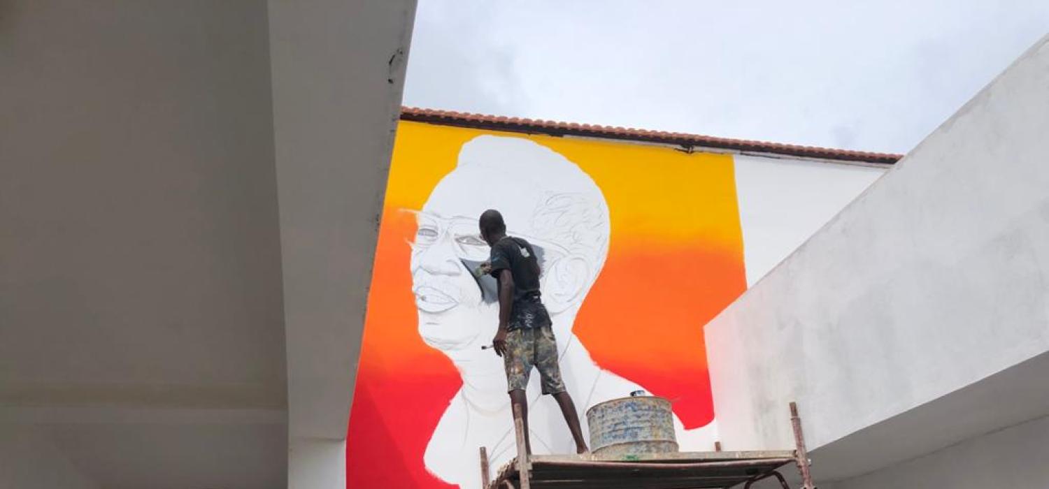 Fresque au LARTES-IFAN