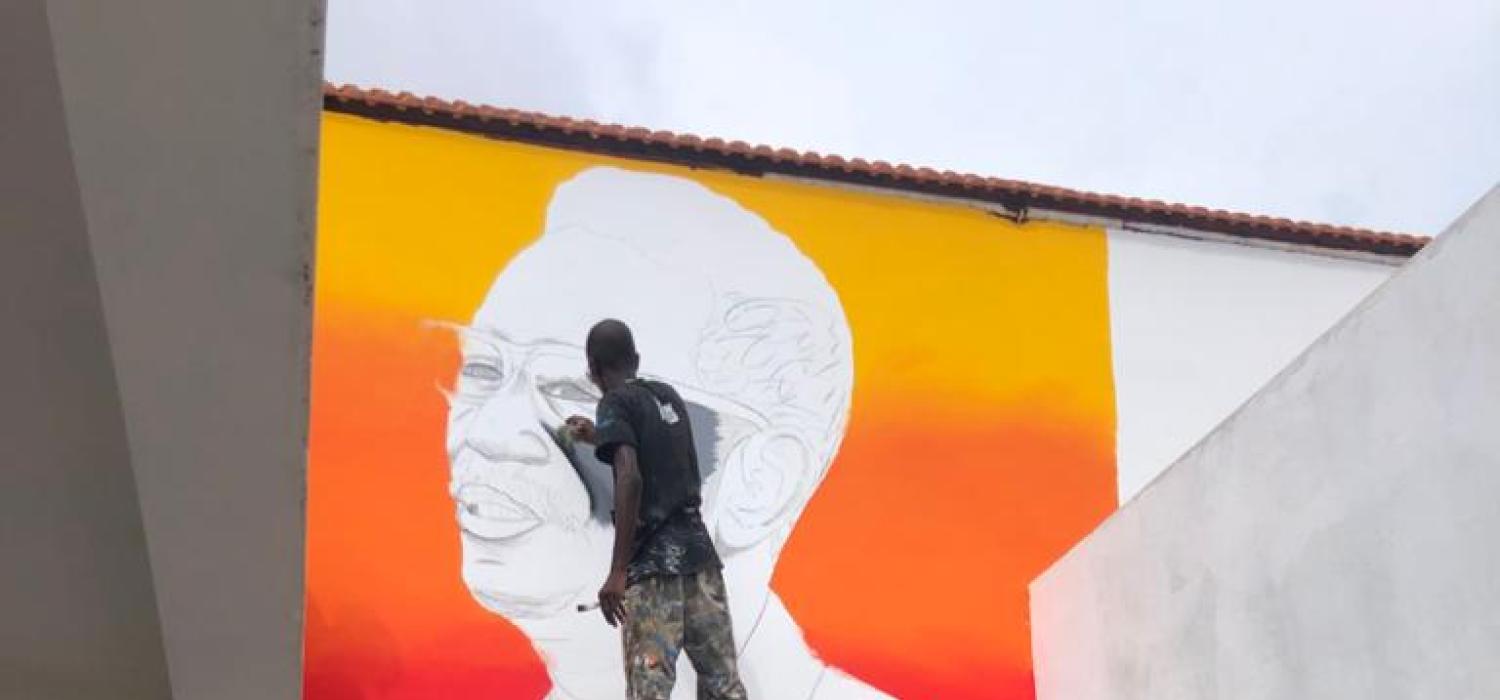 Fresque au LARTES-IFAN