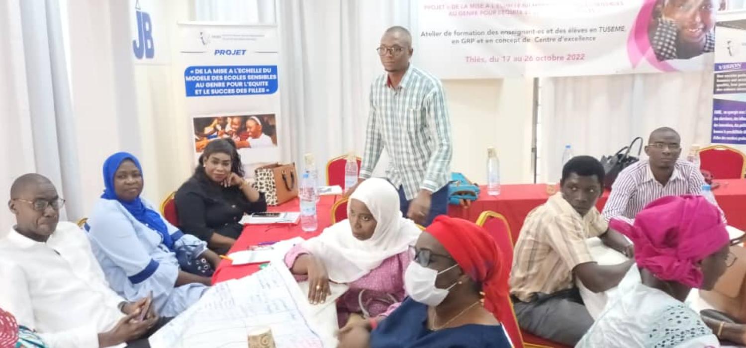  ATELIER DE RENFORCEMENT DE CAPACITES DES PROFESSEURS ET CHEFS D’ETABLISSEMENT AU CONCEPT DE CENTRE D’ EXCELLENCE