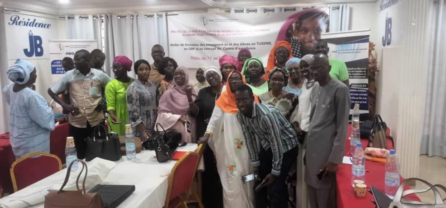  ATELIER DE RENFORCEMENT DE CAPACITES DES PROFESSEURS ET CHEFS D’ETABLISSEMENT AU CONCEPT DE CENTRE D’ EXCELLENCE