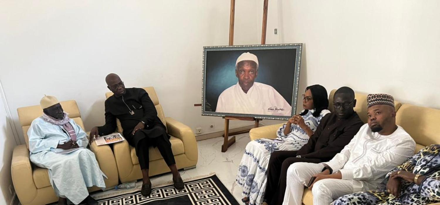 Visite Pr Moustapha Kassé au sein de Lartes-Ifan