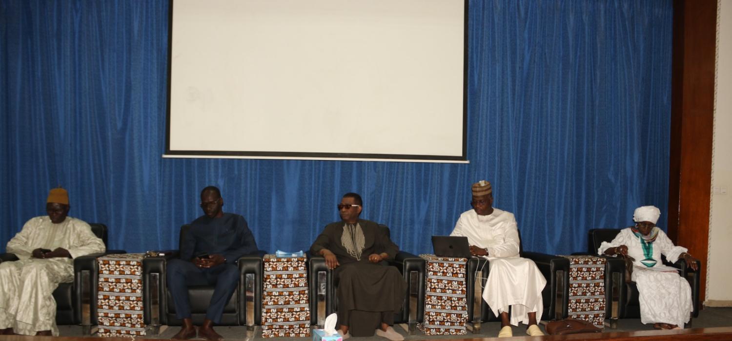 Le colloque sur le rôle de la  confrérie religieuse dans la consolidation de la paix.