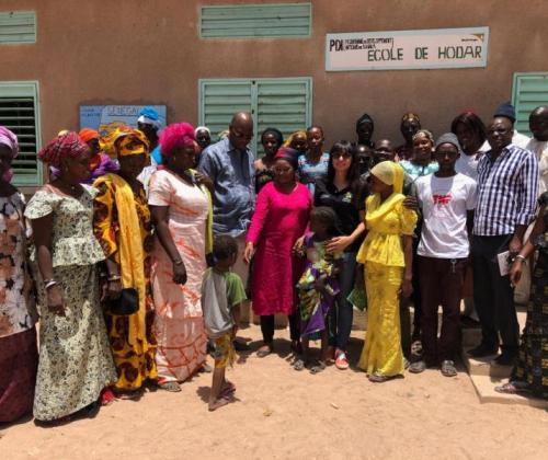 Visite de la représentante de Dubaï Cares, Mme Sinda Ouertani dans le cadre du Projet de remédiation à l’Elémentaire au Sénégal (PRE)