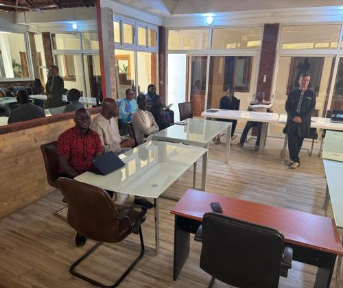 Visite des représentants de l’université italienne de Sicile