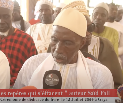 Cérémonie de dédicace du livre Les repères qui s'effacent