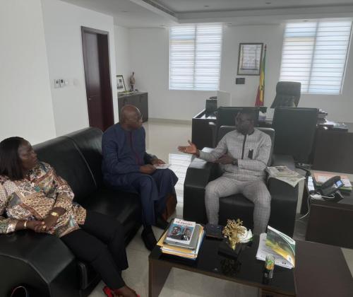 Rencontre LARTES - Ministre de la Microfinance et de l’ESS