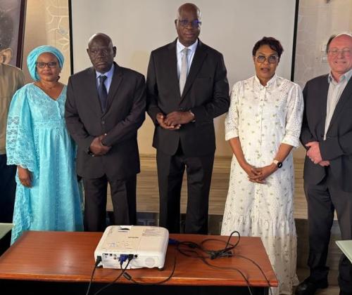 Visite du Pr Patrick Develtere